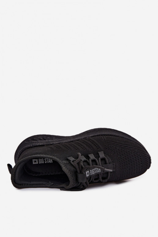 Chaussures de sport à enfiler pour femmes Big Star UU274057 en couleur noire