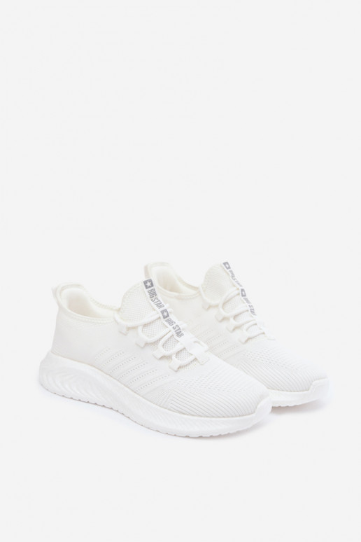 Chaussures de sport pour hommes blanches Big Star UU174004
