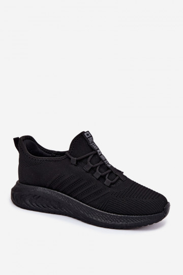 Chaussures de sport pour hommes noires Big Star UU174003