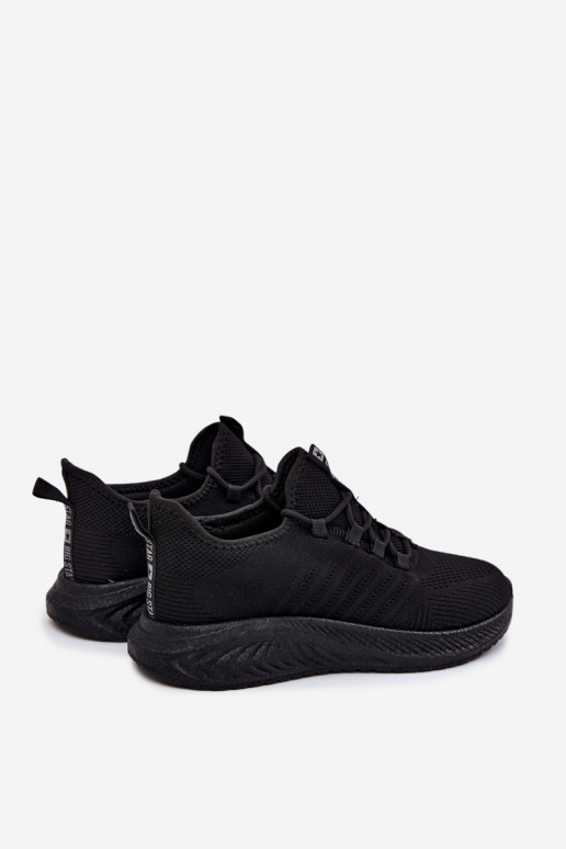 Chaussures de sport pour hommes noires Big Star UU174003