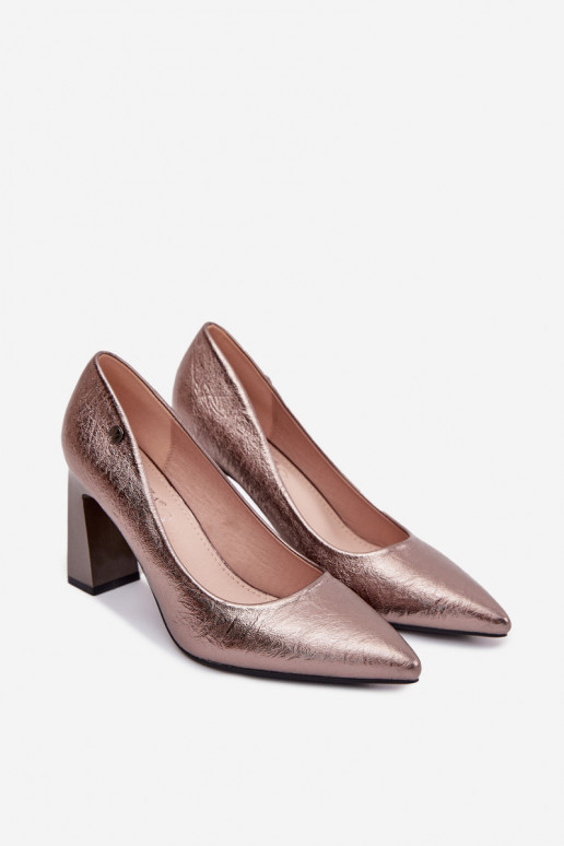 Chaussures à talons gris Vinceza 62252