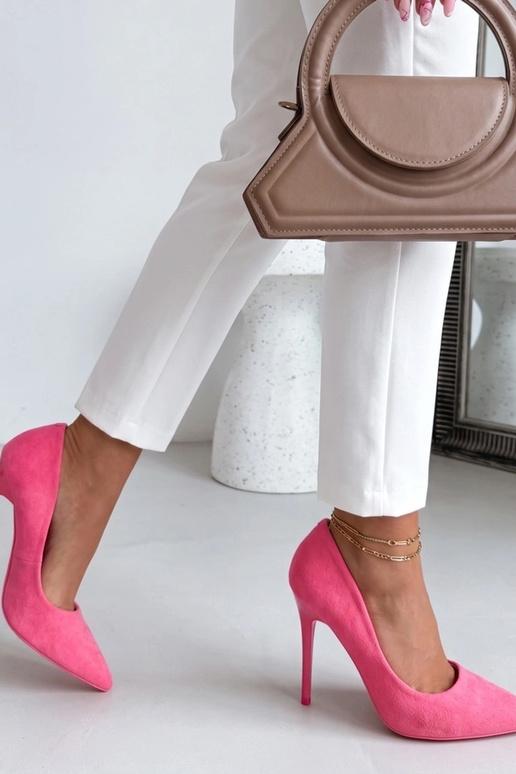 Escarpins classiques roses Nicole