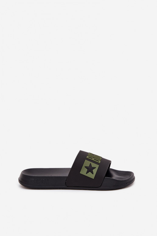 Chaussons pour hommes noires "Big Star SS174359"