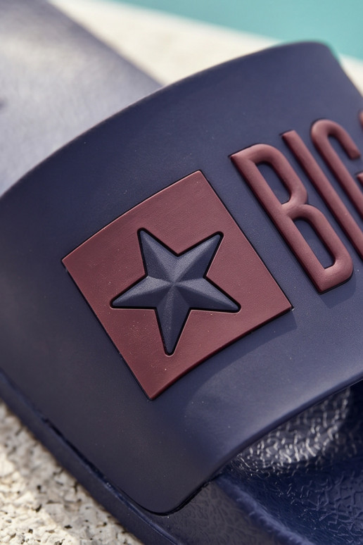 Chaussons pour hommes bleu foncé "Big Star SS174361"