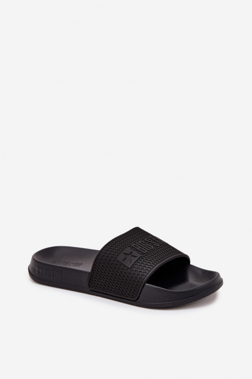 claquettes pour hommes avec semelle légère Big Star SS174356 noires