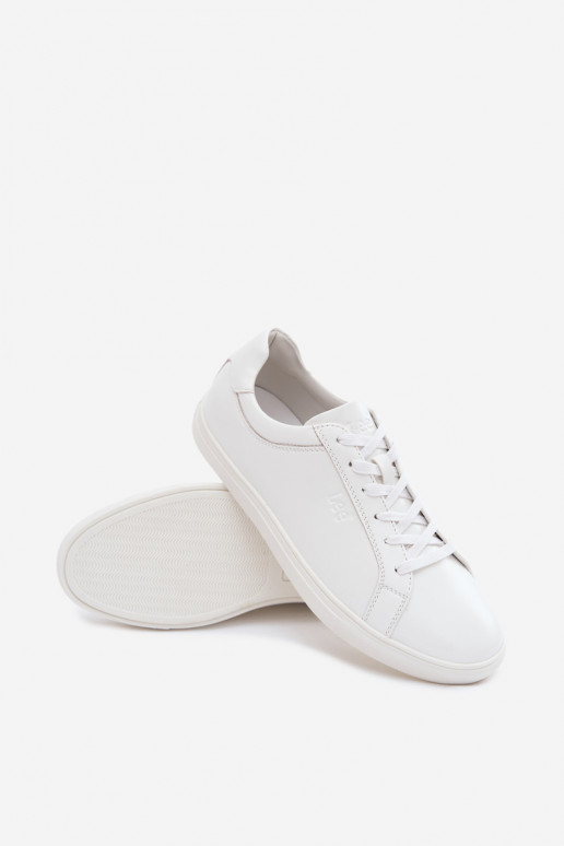 Baskets blanches pour hommes LEE JOE MEN LOIN