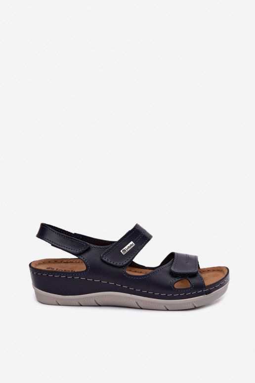 Sandales bleu foncé pour femmes Inblu