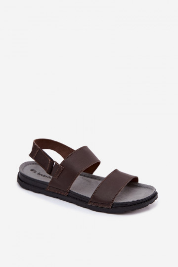 Sandales brun foncé pour hommes INBLU