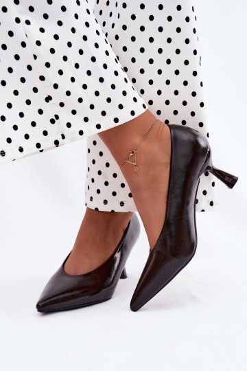Chaussures pointues avec talons CzekoladoĮe Silenta 2