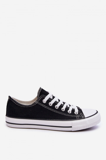 Baskets basses classiques pour femmes en noir Vegas 2