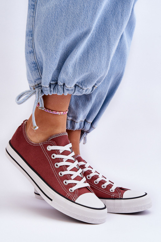 Baskets basses classiques pour femmes en marron Vegas