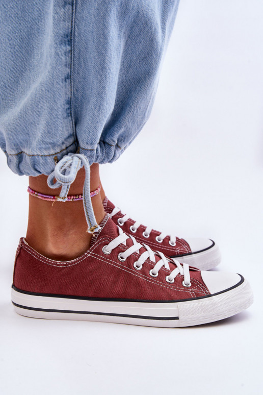 Baskets basses classiques pour femmes en marron Vegas