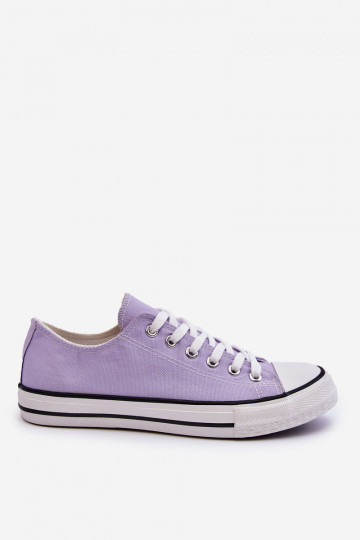 Baskets basses classiques pour femmes en violet Vegas 2