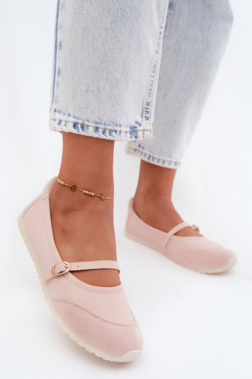 Ballerines Style sportif avec des sangles couleur rose Charmy 2