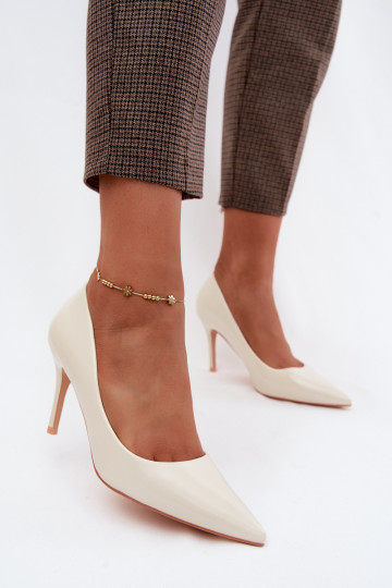 Chaussures à talons hauts en cuir synthétique avec effet verni Zgaszona Biel Tropessa 2