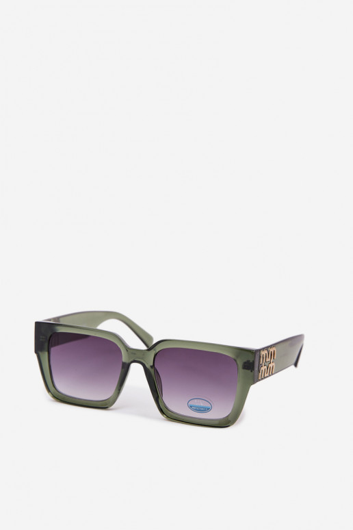 Lunettes de soleil vertes pour femmes