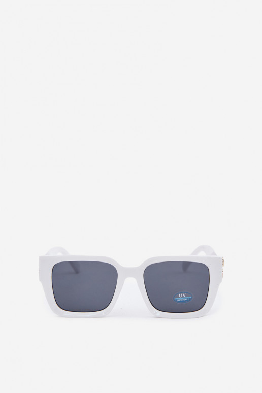 Lunettes de soleil blanches pour femmes