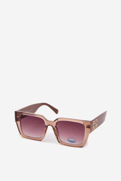 Lunettes de soleil brunes pour femmes