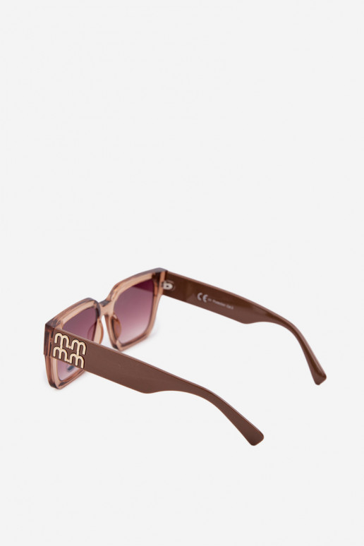 Lunettes de soleil brunes pour femmes