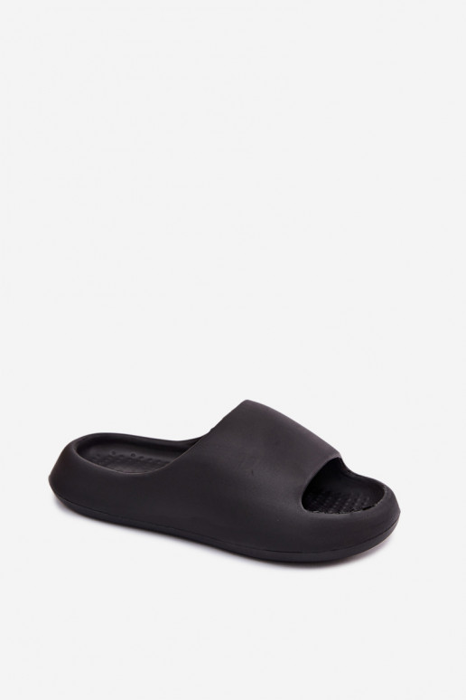Pantoufles légères Pantoufles pour femmes couleur noire Poppelle