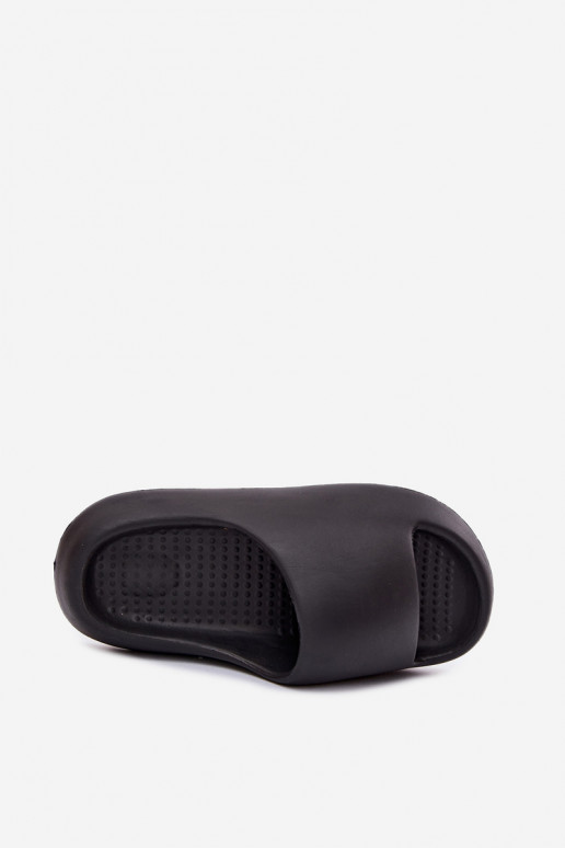 Pantoufles légères Pantoufles pour femmes couleur noire Poppelle