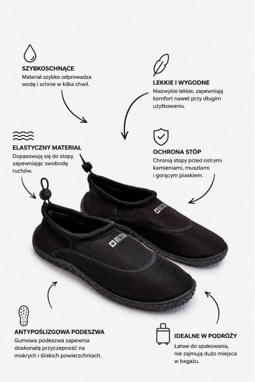 chaussures couleur noire Big Star NN174752