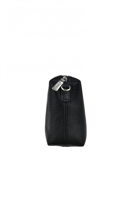 Petit sac noir avec poignées décorées Big Star OO574091