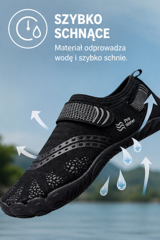 Chaussures imperméables pour hommes PROINATER PRO-26-48-118M en noir