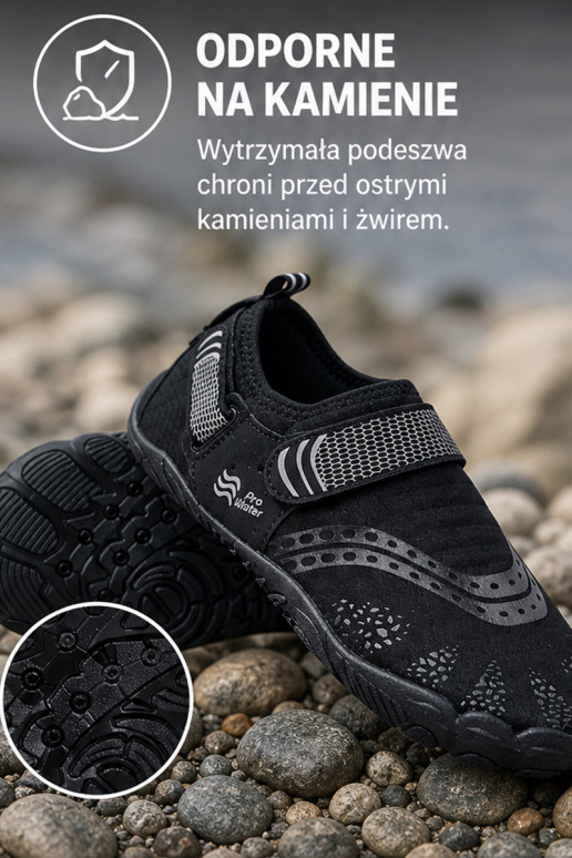 Chaussures imperméables pour hommes PROINATER PRO-26-48-118M en noir