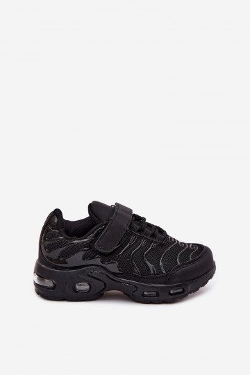 Chaussures de sport pour enfants avec Velcro en noir Rider 2