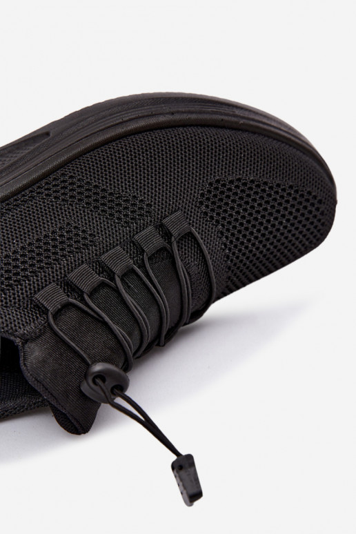 Baskets noires pour hommes Rubens