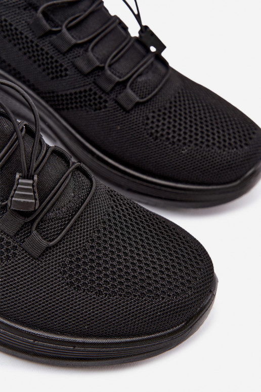 Baskets noires pour hommes Rubens
