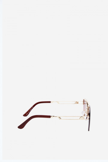 Lunettes de soleil avec filtre UV couleur marron 2