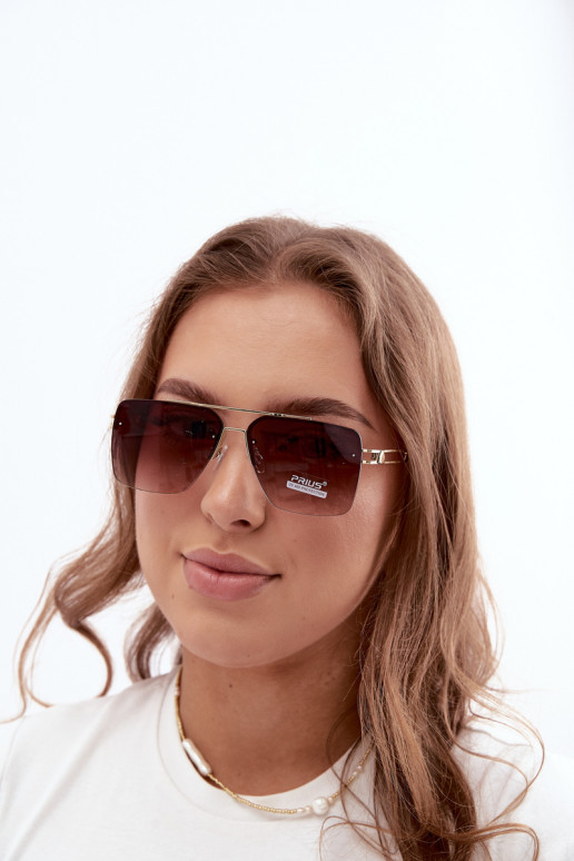 Lunettes de soleil avec filtre UV couleur marron