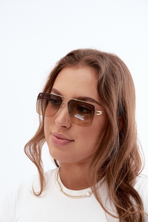 Lunettes de soleil avec filtre UV couleur jaune