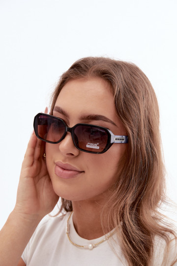 Lunettes de soleil pour femmes avec filtre UV couleur bleu foncé