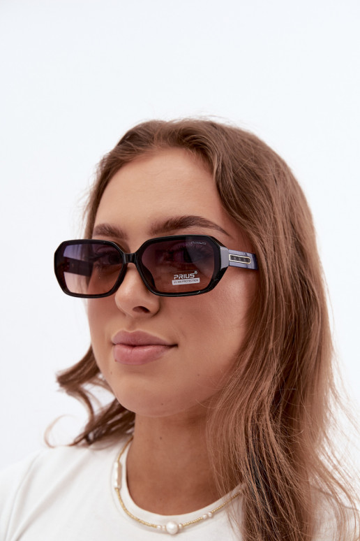 Lunettes de soleil pour femmes avec filtre UV couleur bleu foncé