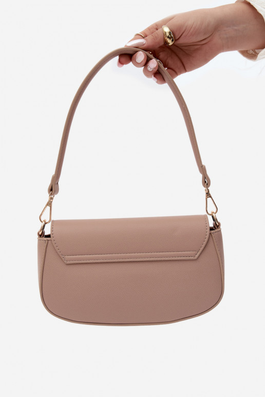 Petit sac en simili cuir ivoire Acacia