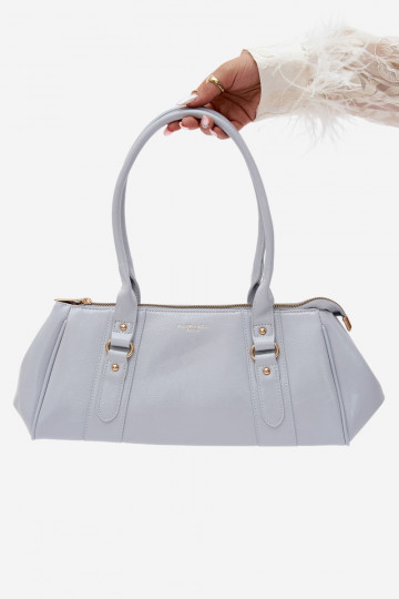 Sac en simili cuir bleu Muni