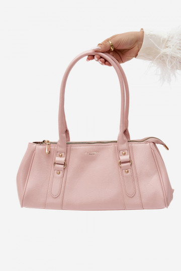 Sac en simili cuir rose Muni