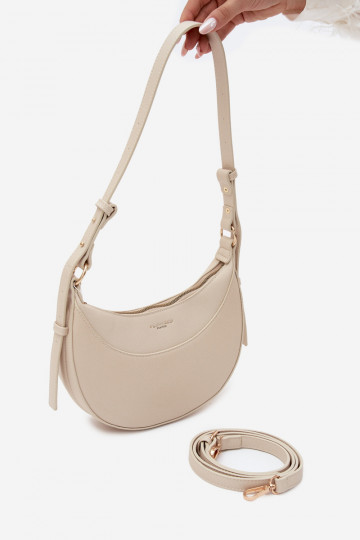 Petit sac en simili cuir sable clair Miri 2
