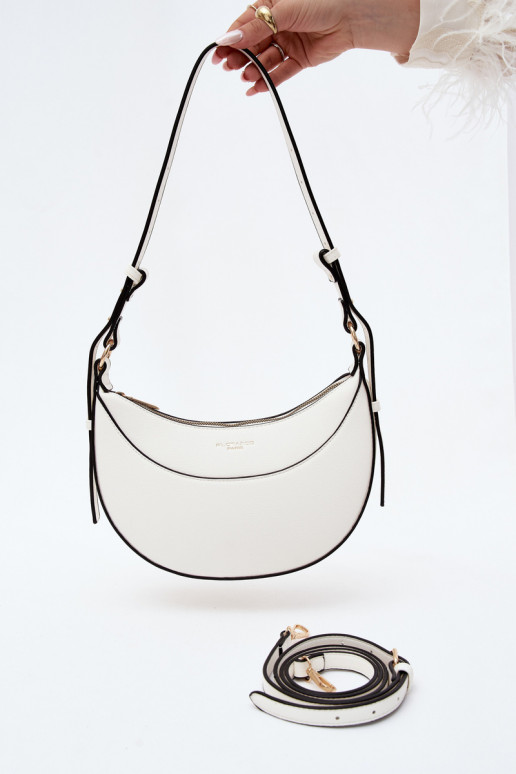 Petit sac en simili cuir blanc Miri