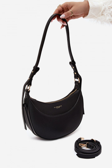 Petit sac en simili cuir noir Miri 2