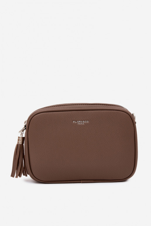 Sac messager en simili cuir argile Daily