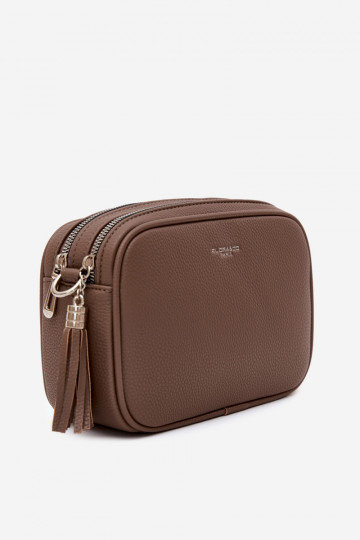 Sac messager en simili cuir argile Daily 2