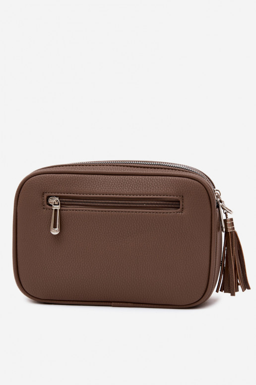 Sac messager en simili cuir argile Daily