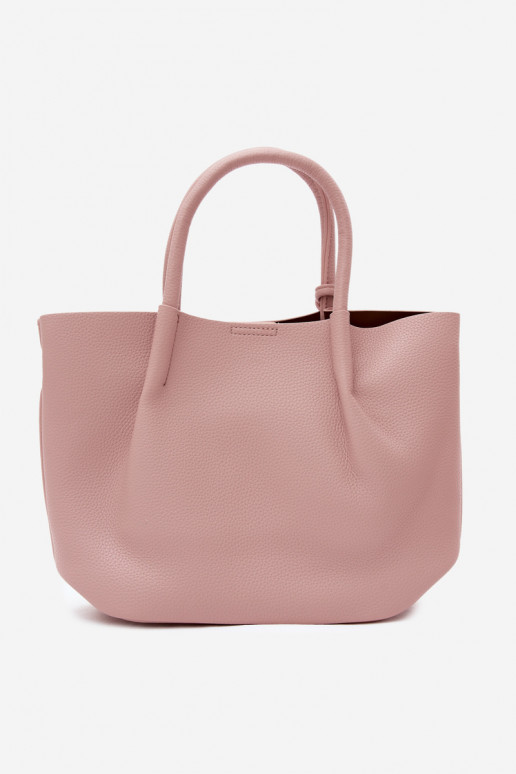 Sac à main en simili cuir rose Fleece