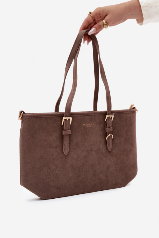 Sac en daim synthétique argile Araminta