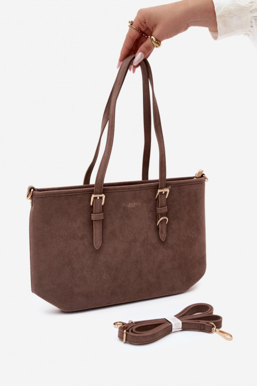Sac en daim synthétique argile Araminta