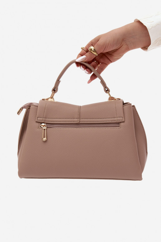 Sac pour femmes en cuir synthétique ivoire Sybella